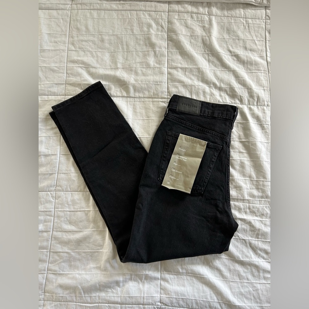 Everlane Women's High Rise Jeans - Black - Picture 5 of 11